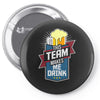 drinking beer Pin-back button