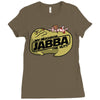 my neighbor jabba Ladies Fitted T-Shirt