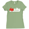 rip city Ladies Fitted T-Shirt