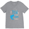 i fish so i don't choke V-Neck Tee
