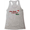 dear santa, i want it all Racerback Tank