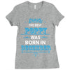 The Best Poppy Was Born In December Ladies Fitted T-Shirt