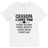 I Love You Grandpa V-Neck Tee