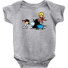 part time job   rock construction Baby Bodysuit