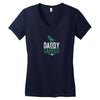 Daddy Saurus Women's V-Neck T-Shirt