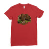 bigfoot of endor Ladies Fitted T-Shirt