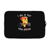 i do it for the pizza Laptop sleeve