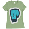 pewdiepie brofist Ladies Fitted T-Shirt