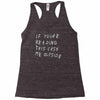 cash me outside Racerback Tank