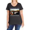 Salvador Dali The Persistence Of Memory Ladies Curvy T-Shirt