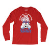 Some Girls Love Diamonds This Girl Loves Balls Long Sleeve Shirts