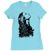 flower girl Ladies Fitted T-Shirt
