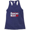 reagan bush '84 Racerback Tank