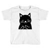 black cat (2) Toddler T-shirt