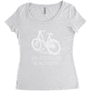 freedom machine Women's Triblend Scoop T-shirt