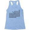 questionable table of elements Racerback Tank