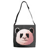panda in love Adjustable Strap Totes