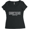 dammit palindrome Women's Triblend Scoop T-shirt
