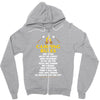 Camping Rules Zipper Hoodie