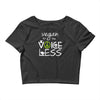 vegan for the voiceless Crop Top