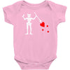 blackbeard's flag pirate edward teach Baby Onesie