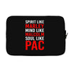 be like the greats Laptop sleeve