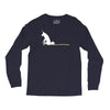 unicorn scooting on the floor Long Sleeve Shirts