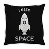 need space Throw Pillow