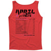 April Girl Facts Aries Tank Top
