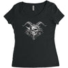 DEVIL 666 Women's Triblend Scoop T-shirt