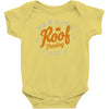 varsity roof drinking Baby Onesie