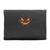 pumpkin face Accessory Pouches