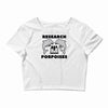 research porpoises Crop Top
