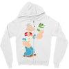 popeye spinach retro mens funny Zipper Hoodie