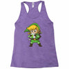 blowing bits Racerback Tank