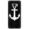 anchor black sailor vintage style navy nautical Samsung Galaxy S8 Plus