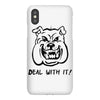 deal with it angry pitbul iPhoneX