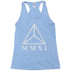 mmxi roman numerals triangle Racerback Tank