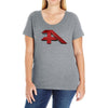 3D ART LOGO Ladies Curvy T-Shirt