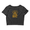 real eyes realize real lies Crop Top