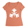 dominator hardcore festival Women's Triblend Scoop T-shirt