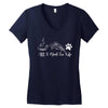 all i need in life Women's V-Neck T-Shirt