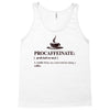 Procaffeinate Noun Tank Top