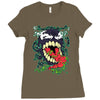 venom splatter Ladies Fitted T-Shirt