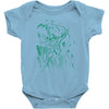 green vigilance Baby Bodysuit