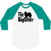 the dogfather american eskimo dog 3/4 Sleeve Shirt