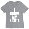 i know my rights V-Neck Tee
