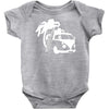 camper van surf split retro Baby Onesie