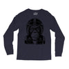 monkey in the motorcycle Long Sleeve Shirts