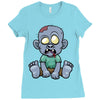zombie Ladies Fitted T-Shirt